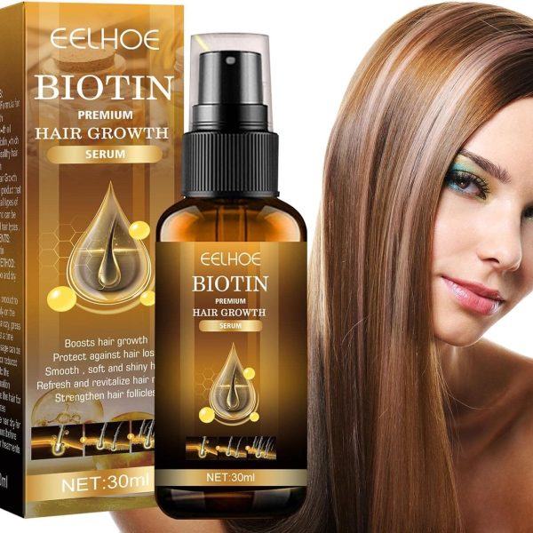 Set 3 bucăți Spray cu Biotină pentru Regenerarea, îndesirea și Fortificarea Părului